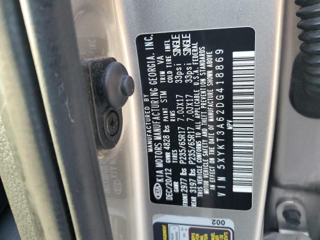 2013 KIA SORENTO LX - 5XYKT3A62DG418869