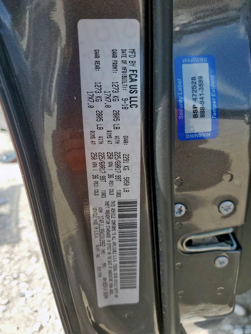 2019 JEEP CHEROKEE L 1C4PJLLB5KD312952