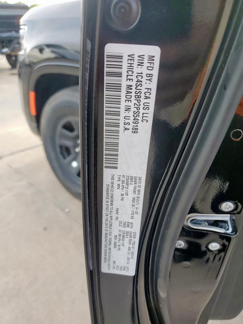 2023 JEEP WAGONEER L 1C4SJSBP2PS549189
