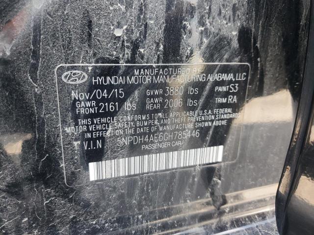 2016 HYUNDAI ELANTRA SE - 5NPDH4AE5GH785446