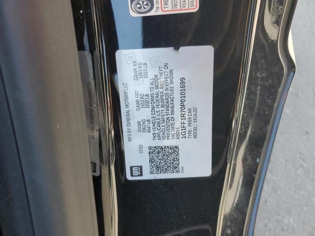 2023 CHEVROLET CAMARO LT1 1G1FF1R70P0101699