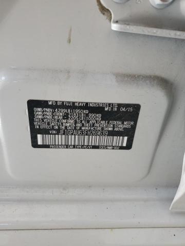 2015 SUBARU IMPREZA SP JF1GPAU63FH269639