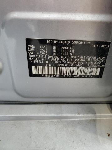 2018 SUBARU LEGACY 2.5 - 4S3BNAF61J3044603