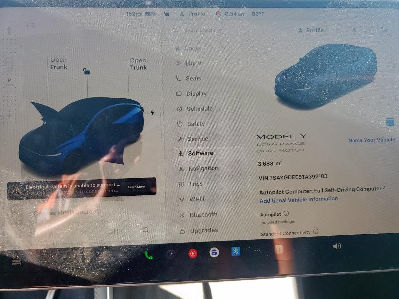 2026 TESLA MODEL Y - 7SAYGDEE5TA392103