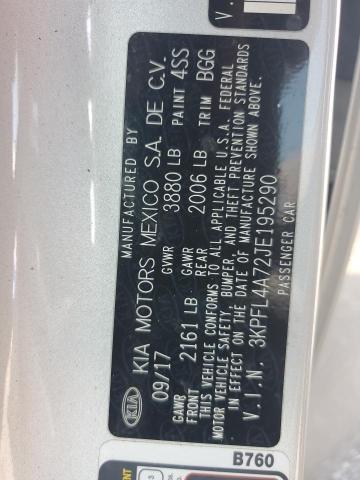 2018 KIA FORTE LX 3KPFL4A72JE195290