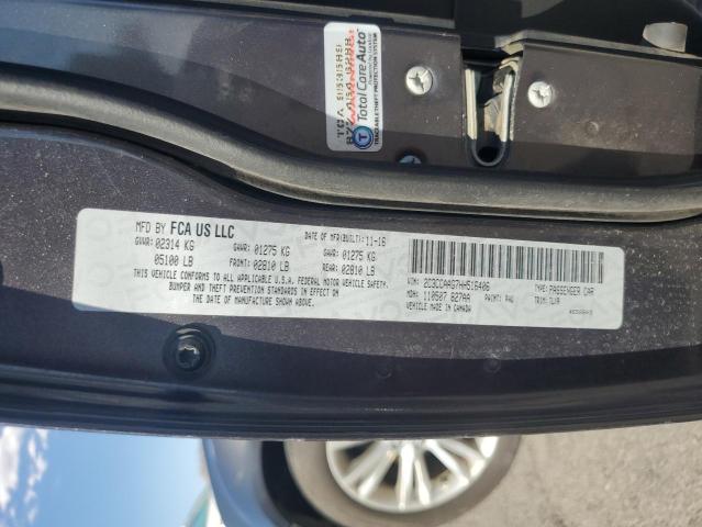 2017 CHRYSLER 300 LIMITE - 2C3CCAAG7HH516406