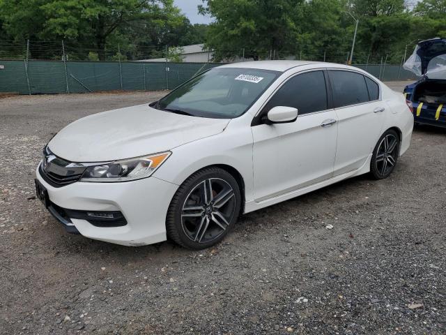 HONDA ACCORD SPO 2017 white  gas 1HGCR2F53HA036550 photo #1