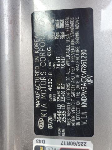 2021 KIA SPORTAGE L - KNDPM3ACXM7861230