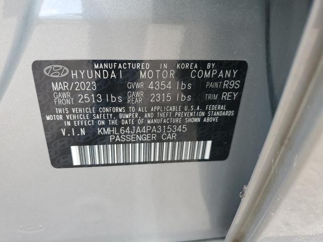 2023 HYUNDAI SONATA SEL KMHL64JA4PA315345