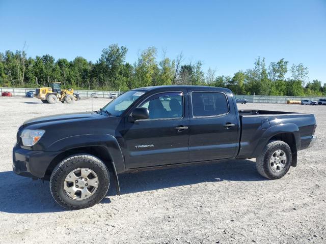 TOYOTA TACOMA DOU 2013 black crew pic gas 3TMMU4FNXDM054585 photo #1