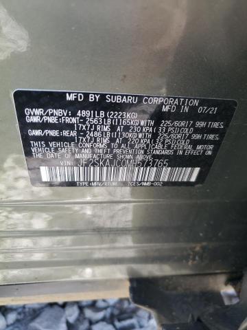 2021 SUBARU FORESTER PREMIUM - JF2SKAJC0MH573765