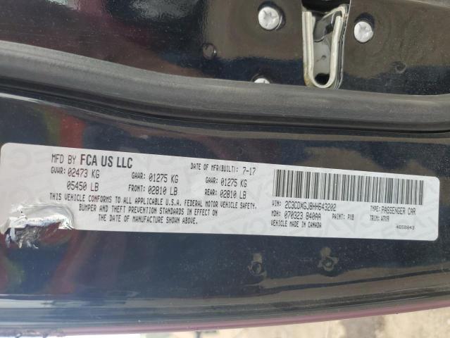 2017 DODGE CHARGER R/ - 2C3CDXGJ8HH643202