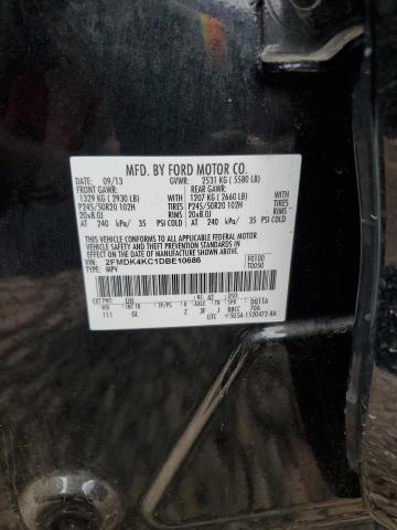 2013 FORD EDGE LIMIT - 2FMDK4KC1DBE10686