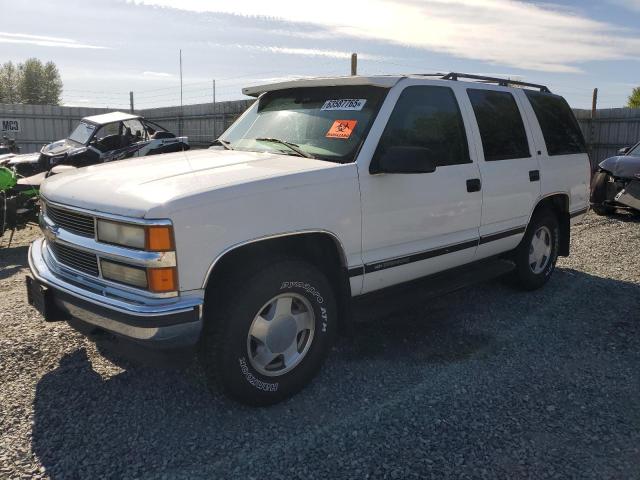 CHEVROLET TAHOE K150 1999 white  gas 1GNEK13R8XJ504811 photo #1