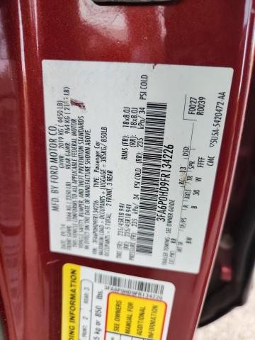 2015 FORD FUSION SE - 3FA6P0HD9FR134226