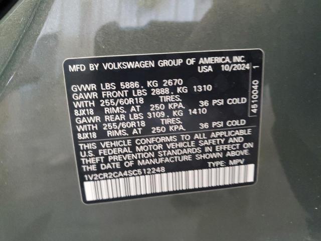 2025 VOLKSWAGEN ATLAS PEAK - 1V2CR2CA4SC512248