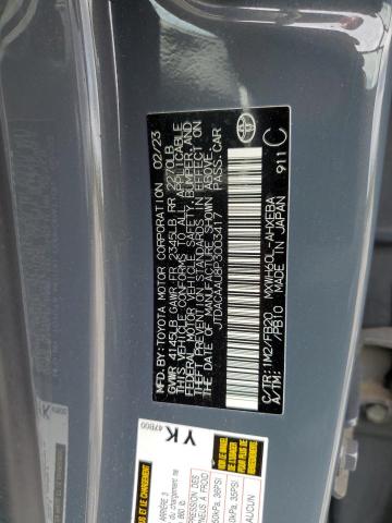 2023 TOYOTA PRIUS LE - JTDACAAU8P3003417