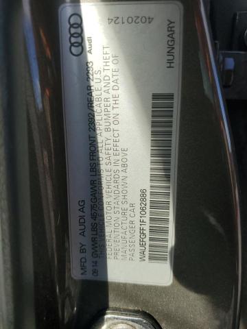2015 AUDI A3 PREMIUM - WAUEFGFF1F1062886