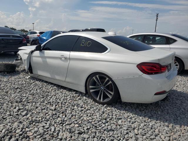 BMW 430I 2020 white  gas WBA4W3C06LAG91627 photo #3