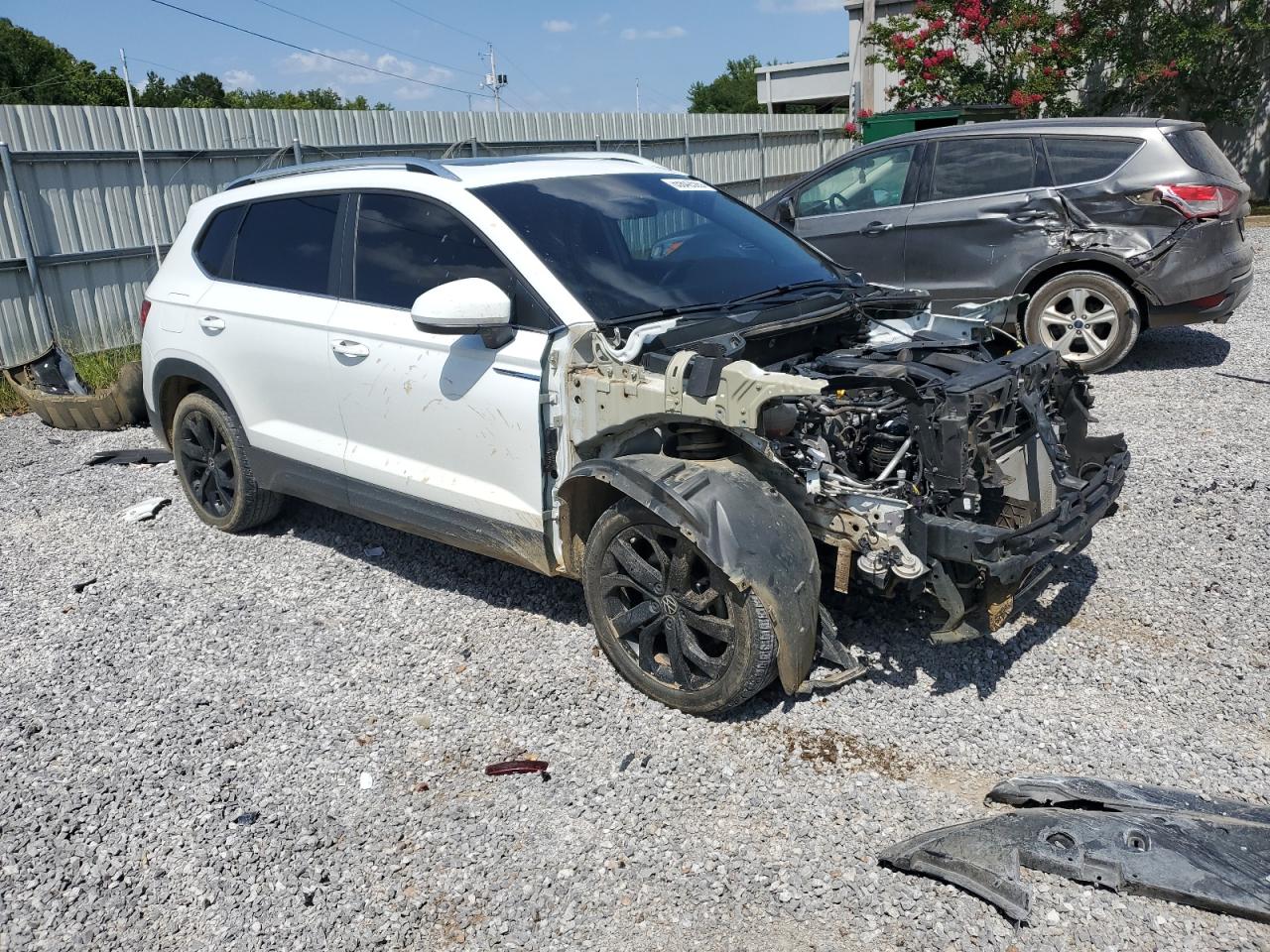 Lot #3239328497 2022 VOLKSWAGEN TAOS SE