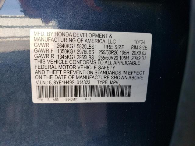 2025 ACURA MDX TECHNO - 5J8YE1H49SL014323