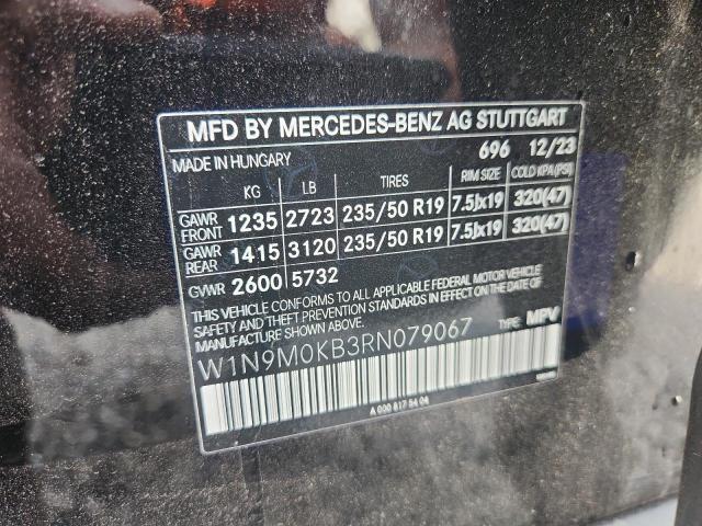 2024 MERCEDES-BENZ EQB 300 4M W1N9M0KB3RN079067