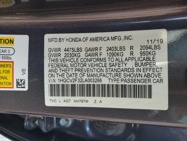 2020 HONDA ACCORD SPO 1HGCV2F32LA003266
