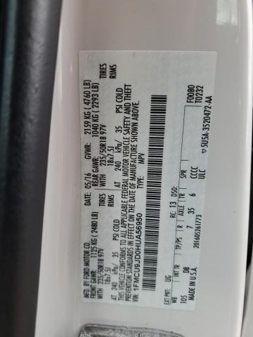2017 FORD ESCAPE TIT 1FMCU9JD0HUA56950