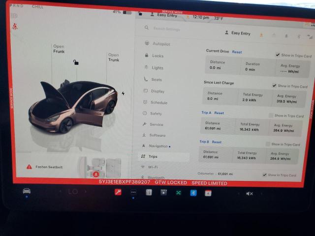 2023 TESLA MODEL 3 5YJ3E1EBXPF389207