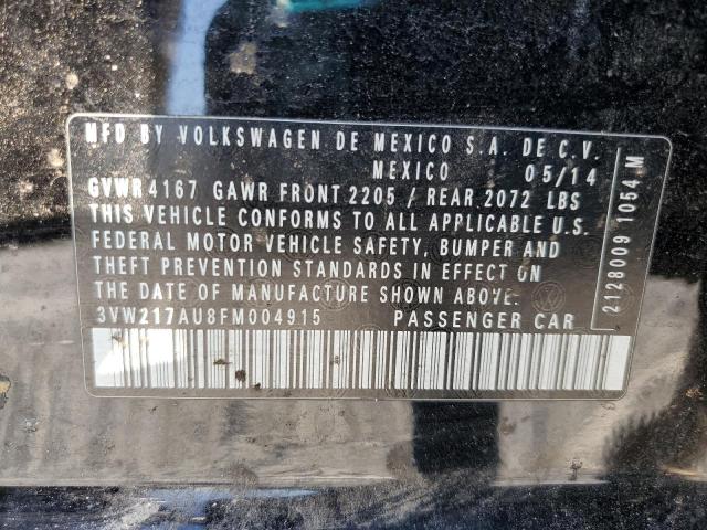 2015 VOLKSWAGEN GOLF 3VW217AU8FM004915