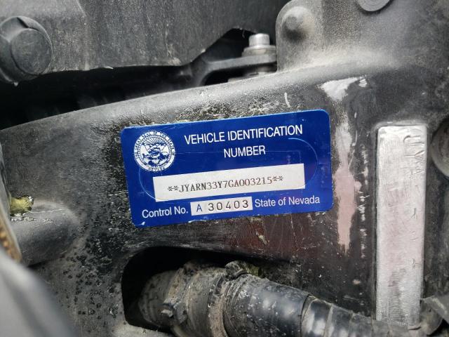 2016 YAMAHA FZ09 C JYARN33Y7GA003215