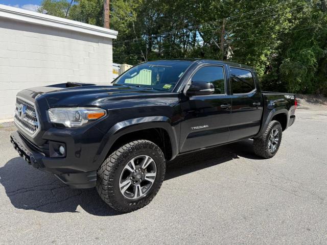 TOYOTA TACOMA DOU 2017 charcoal crew pic gas 3TMCZ5ANXHM053114 photo #3