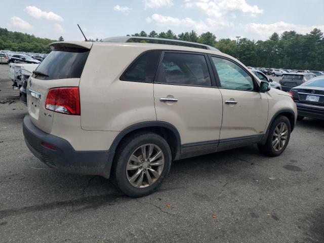KIA SORENTO EX 2011 beige  gas 5XYKUDA20BG051502 photo #4
