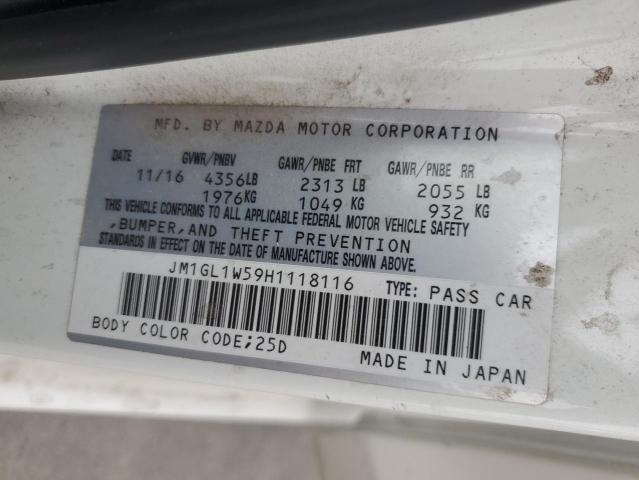 2017 MAZDA 6 GRAND TO JM1GL1W59H1118116