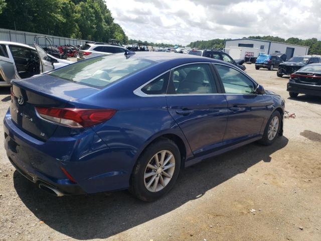 HYUNDAI SONATA 2019 blue  gas 5NPE24AA3KH774277 photo #4