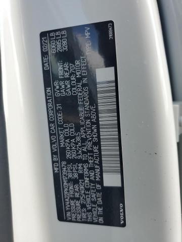 2021 VOLVO XC90 T6 MO YV4A22PK0M1739478
