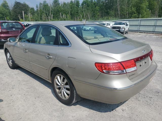 HYUNDAI AZERA SE 2009 tan  gas KMHFC46F59A342261 photo #3
