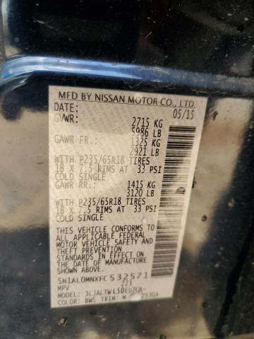 2015 INFINITI QX60 5N1AL0MNXFC532571