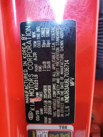 2020 KIA SOUL GT LI KNDJ63AU6L7036714