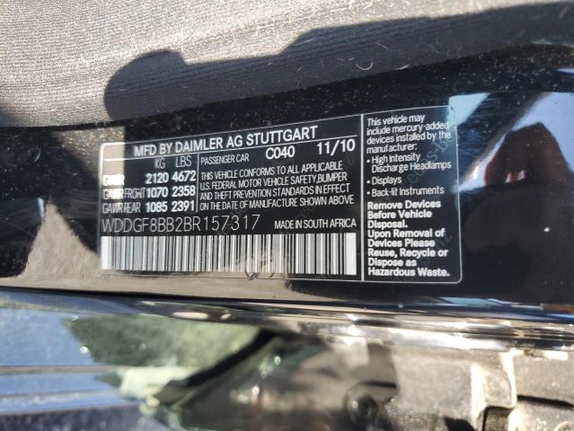 2011 MERCEDES-BENZ C 300 4MAT - WDDGF8BB2BR157317