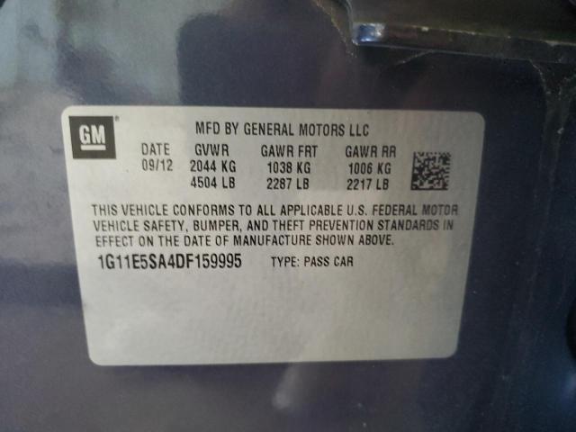 2013 CHEVROLET MALIBU 2LT - 1G11E5SA4DF159995