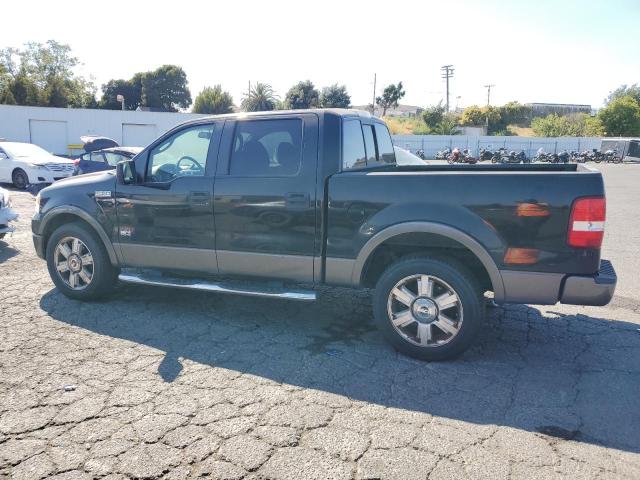FORD F150 SUPER 2008 black  gas 1FTPW12568KE15738 photo #3