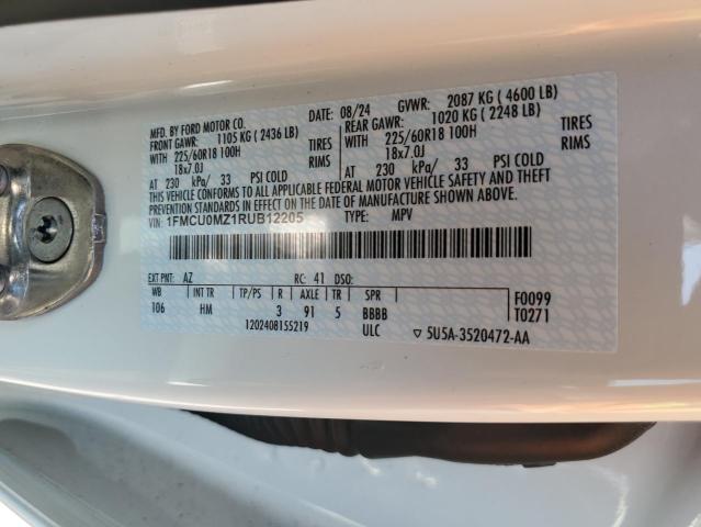 2024 FORD ESCAPE ST - 1FMCU0MZ1RUB12205