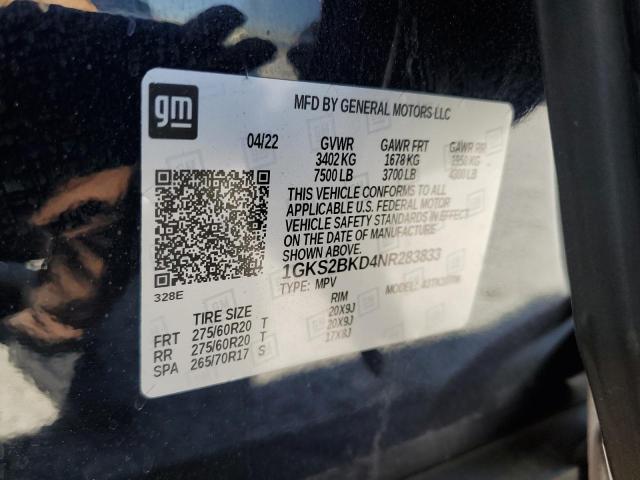 2022 GMC YUKON SLT - 1GKS2BKD4NR283833