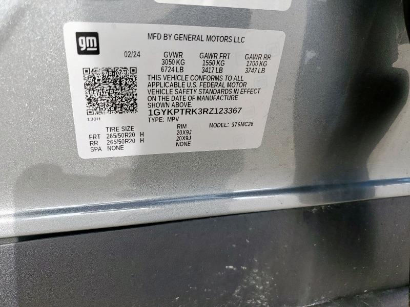 2024 CADILLAC LYRIQ SPOR 1GYKPTRK3RZ123367