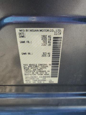 2015 NISSAN LEAF S - 1N4AZ0CP6FC319600