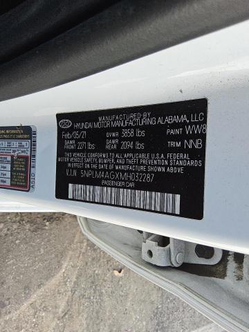 2021 HYUNDAI ELANTRA SE - 5NPLM4AGXMH032287