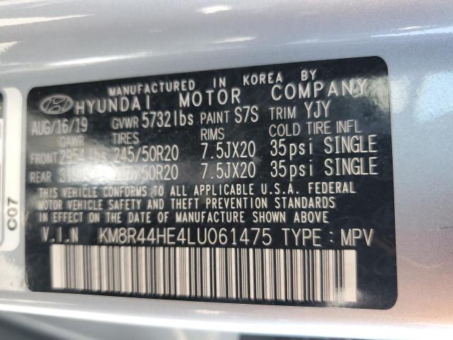 2020 HYUNDAI PALISADE S KM8R44HE4LU061475