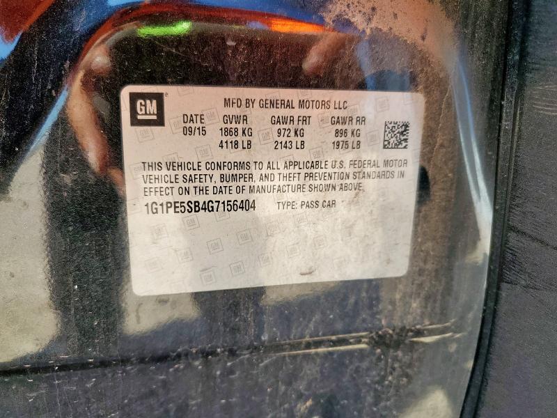 2016 CHEVROLET CRUZE LIMI - 1G1PE5SB4G7156404