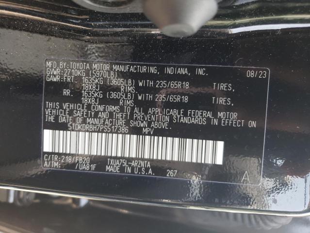 2023 TOYOTA HIGHLANDER - 5TDKDRBH7PS517386
